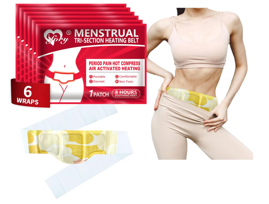 Parches de calefacción para calambres menstruales Ifory